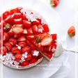 本格苺のレアチーズケーキ