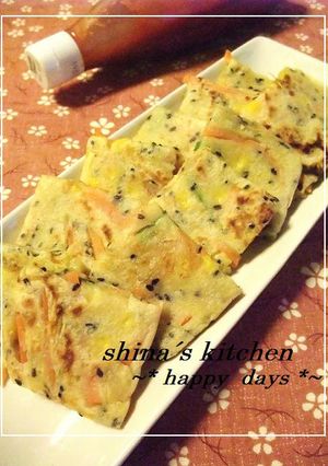 ✿チヂミ風モチモチ焼き ✿-レシピのメイン写真