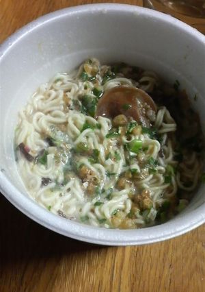 私のカップラーメンの食べ方！-レシピのメイン写真