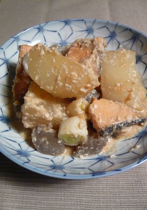 粕汁ではなく、大根と鮭の粕煮です！-レシピのメイン写真