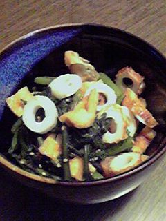 春菊の辛子和え-レシピのメイン写真