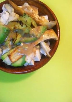 アボカドエリンギ豆腐丼〜ゴマわさび風〜-レシピのメイン写真
