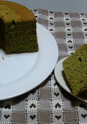 抹茶シフォンケーキ-レシピのメイン写真