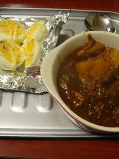 ゆで卵のマヨネーズ焼き(^ω^)-レシピのメイン写真