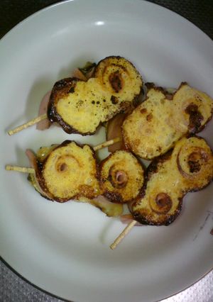 魚肉ソーセージとチーズのくるくる焼肉-レシピのメイン写真