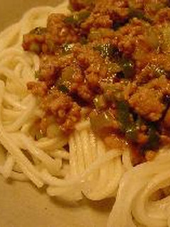 肉みそうどん-レシピのメイン写真