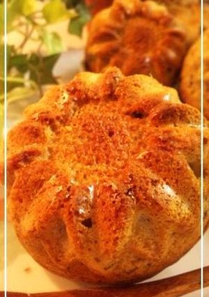 ホットケーキミックスで甘栗羊羹ケーキ♪-レシピのメイン写真
