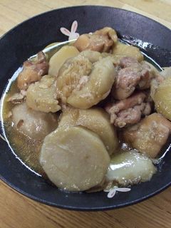 里芋と鶏肉の煮物-レシピのメイン写真