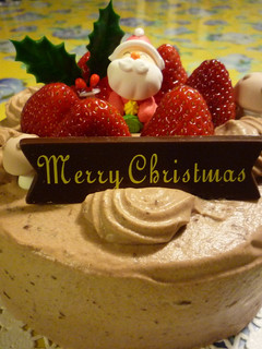 クリスマスに♡チョコチップクリームケーキ-レシピのメイン写真