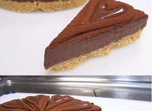 オーブンいらず！焼かない生チョコタルト♪-レシピのメイン写真