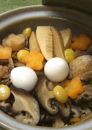 香ばしいおこげの釜飯〜♪-レシピのメイン写真