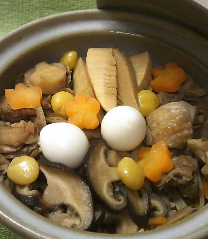 香ばしいおこげの釜飯〜♪-レシピのメイン写真