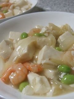 ●エビと豆腐の中華あんかけ●-レシピのメイン写真