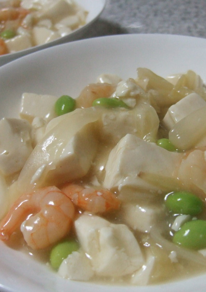 ●エビと豆腐の中華あんかけ●-レシピのメイン写真