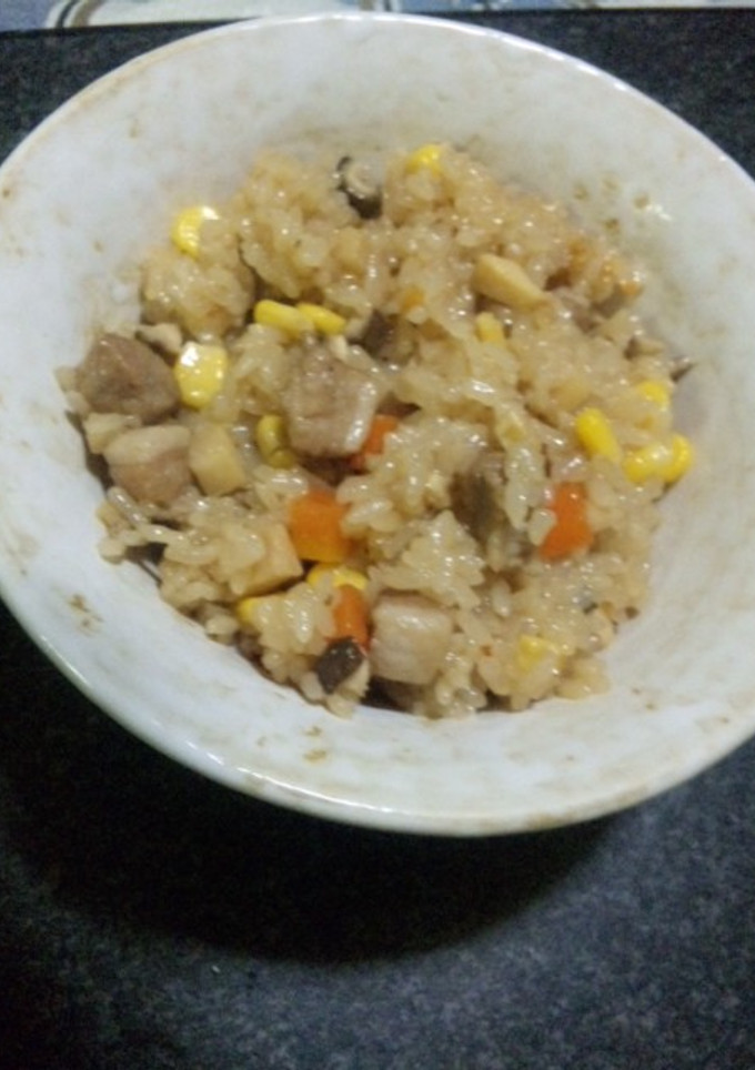 ちょー簡単炊飯器で☆中華おこわ☆-レシピのメイン写真
