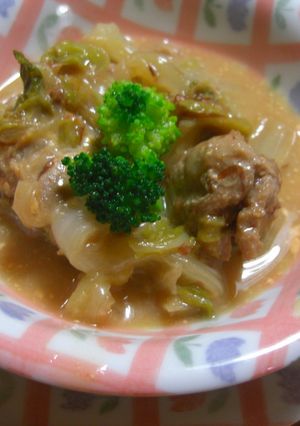 明太子マヨで洋風白菜煮(試作)-レシピのメイン写真