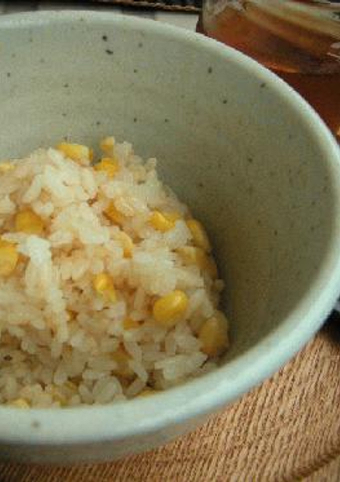 とうもろこしの炊き込みご飯-レシピのメイン写真