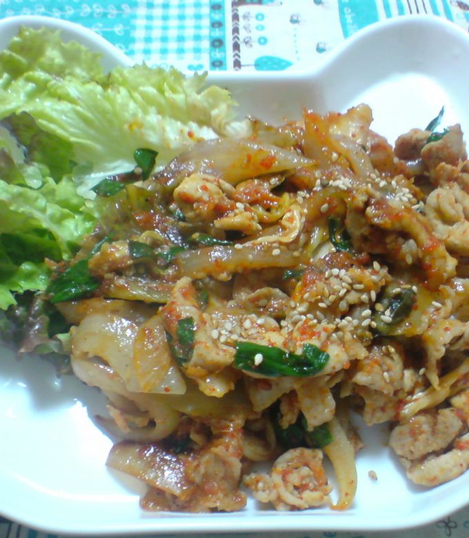 ぶたきむち　 豚肉たっぷり豚キムチ by naokoyyy 【クックパッド】 簡単