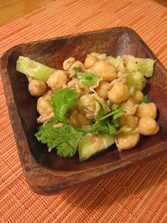 ケイパー入り☆ツナとひよこ豆のサラダ-レシピのメイン写真