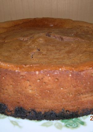 チョコレートホイップを使ったチーズケーキ-レシピのメイン写真