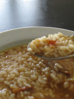 お鍋に残ったカレーで♪カレー雑炊-レシピのメイン写真