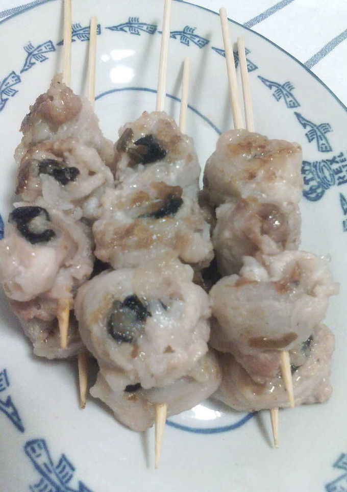 焼き鳥屋さん風～豚のり梅巻き-レシピのメイン写真