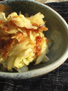絶対美味しい!白菜の葉で超簡単おひたし。-レシピのメイン写真