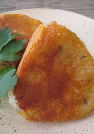 かりかりっ☆焼きチーズおにぎり-レシピのメイン写真