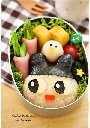 たまごっちキャラ＜まめっち＞＊キャラ弁-レシピのメイン写真