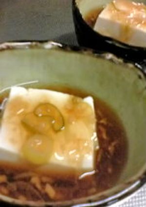 あったか豆腐の生姜とねぎあんかけ-レシピのメイン写真
