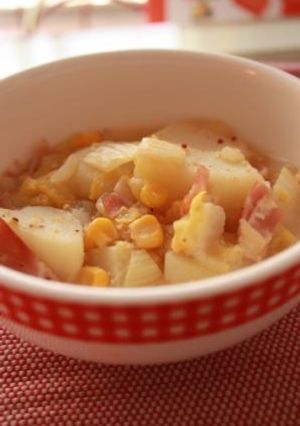 白菜＆じゃがいも✿マスタード煮♡-レシピのメイン写真