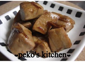 お弁当のおかず❀簡単まぐろしょうが焼き-レシピのメイン写真