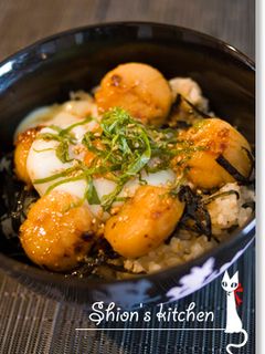 ガーリックバター醤油の☆帆立丼☆-レシピのメイン写真