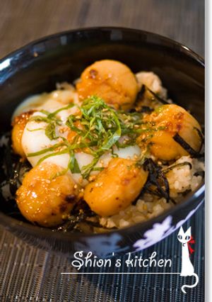 ガーリックバター醤油の☆帆立丼☆-レシピのメイン写真