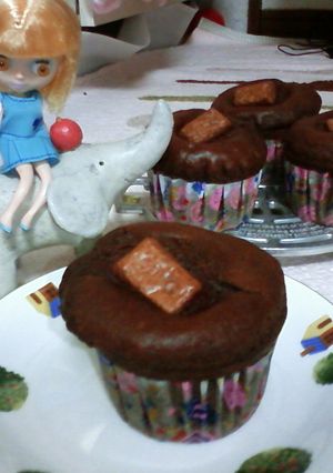 ちょー簡単!!チョコカップケーキ★-レシピのメイン写真