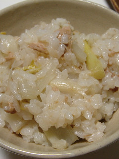 うどの皮とツナの炊き込みご飯-レシピのメイン写真