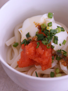 明太釜玉うどん&だし醤油-レシピのメイン写真