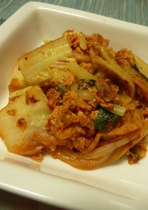クセになる♪キム玉チーズ炒め-レシピのメイン写真