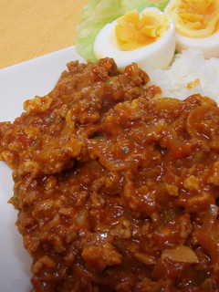 ミートソースで簡単キーマカレー-レシピのメイン写真
