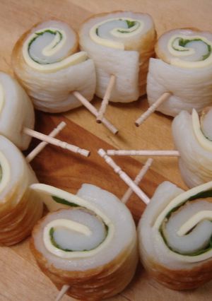 ★竹輪のチーズ巻き巻き★-レシピのメイン写真