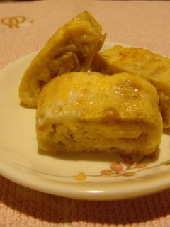 なめたけ入り卵焼き-レシピのメイン写真