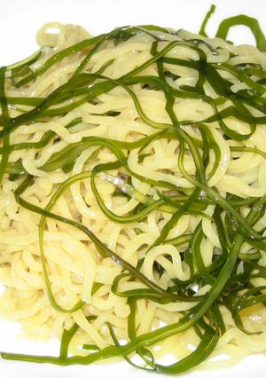 ダイエットに!ヘルシー昆布入りつけ麺-レシピのメイン写真