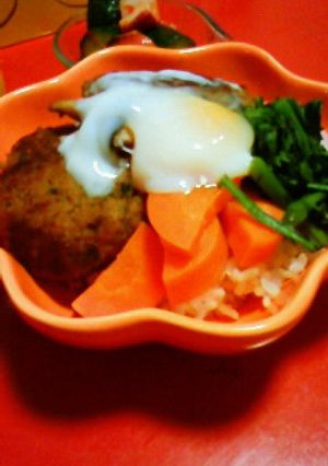 おからバーグで和風ロコ★モコ!-レシピのメイン写真