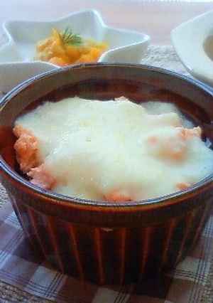 離乳食中期☆鮭のポテトグラタン-レシピのメイン写真