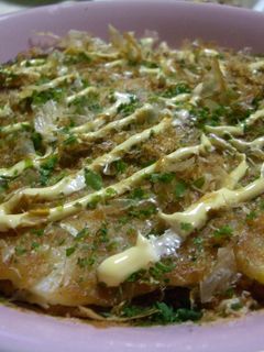 白菜のしょうゆお好み焼き♪-レシピのメイン写真
