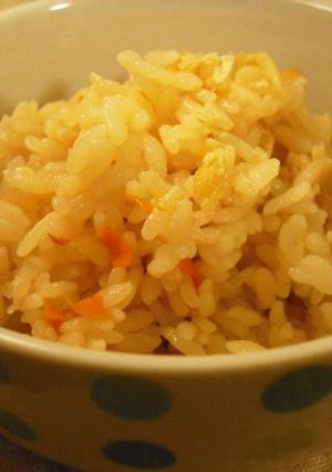 簡単☆人参炊き込みご飯-レシピのメイン写真