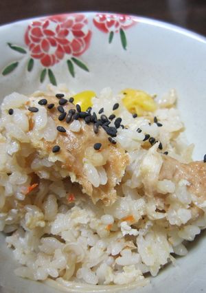 がんもどきの炊き込みご飯-レシピのメイン写真