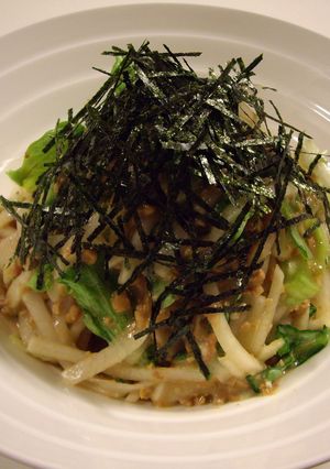 ハマる！納豆でネバシャキサラダ☆-レシピのメイン写真