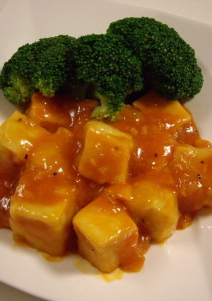 ヘルシー☆高野豆腐のチリソース煮-レシピのメイン写真