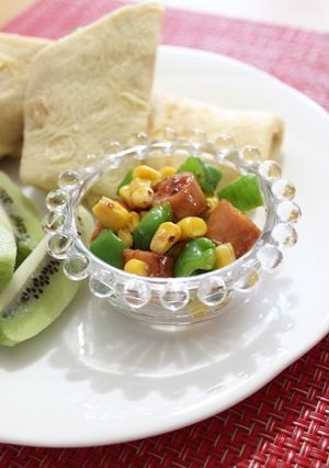 お弁当に☆ウィンナーのカラフルソテー♪-レシピのメイン写真